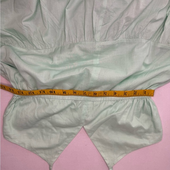 Express Tiered Halter Maxi Dress Size Medium 100% Cotton.  #143 - Picture 15 of 15